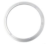 Niceminiwall Plateau tournant Lazy Susan en alliage d'aluminium avec roulement rotatif, lisse pour pivot à 360° pour table de cuisine ou de salle à manger, décoration de gâteau, étagère à épices