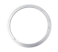 Niceminiwall Plateau tournant Lazy Susan en alliage d'aluminium avec roulement rotatif, lisse pour pivot à 360° pour table de cuisine ou de salle à manger, décoration de gâteau, étagère à épices