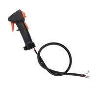 Niceminiwall Poignée de commande de l'accélérateur - Pièce de rechange pour débroussailleuse Timbertech MS-2TL-52 - Accessoire de jardin industriel en alliage et plastique