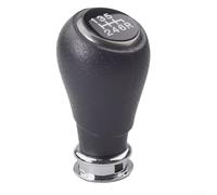 Niceminiwall Pommeau de levier de vitesse manuel à 6 vitesses avec marche arrière en cuir noir et plastique compatible avec CR-V 2006-2011 troisième génération Pièce intérieure de rechange