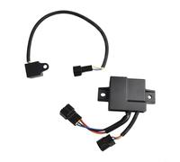 Niceminiwall Pour CDI Rev pour boîte d'allumage pour Suzuki LTZ50 Retirez le limiteur de vitesse 2006 2007-2022, remplacement du module d'allumage, charge du dissipateur thermique en plastique noir