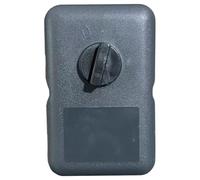 Niceminiwall Pressostat de compresseur d'air 220 V avec plage de réglage de 6 à 8 bars (90 à 120 psi), support horizontal 240 V 20 A pour outils pneumatiques et équipements d'atelier (trou unique)