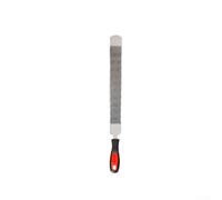 Niceminiwall Râpe en fer à cheval de 35,6 cm pour couper et façonner, outil de maréchier en métal pour soins des sabots équestres, design double face durable pour réparation de sabots et (A)
