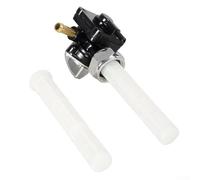 Niceminiwall Robinet de carburant pour moto avec filetage mâle 61338-94D, valve d'arrêt en métal ABS de rechange compatible avec FLST FXST FLT FXD
