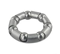 Niceminiwall Roulements de casque et roulement de pédalier - Roulements à billes en acier pour route, enfants et fourches avant ordinaires, compatible avec (3# 38-24 mm)