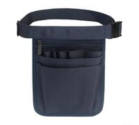 Niceminiwall Sac banane d'infirmière avec 8 poches, sac d'allaitement réglable pour infirmières, sac banane pour infirmières, peut contenir des ciseaux pour accessoires d'allaitement (bleu)