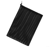 Niceminiwall Sac filtrant en nylon pour pompe de bassin 47 x 47 cm, filet en maille fine robuste avec cordon de fermeture, housse de protection durable pour pompe de piscine, compatible avec la