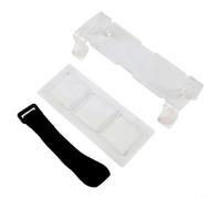 Niceminiwall Support de bureau pour JBL Flip 4/FLip 5/Flip 6 - Support de haut-parleur en acrylique - Support de table pour haut-parleurs cylindriques (transparent)