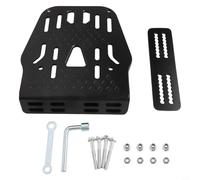 Niceminiwall Support de coffre arrière en aluminium pour Yadi et pour scooter électrique Emma ou E-For Bike, cadre de rangement durable et léger pour voyage, shopping, extérieur (noir)