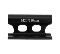 Niceminiwall Support de fourche de vélo, 110 x 20 mm, bloc de montage à dégagement rapide, alliage d'aluminium pour toit, camion, camping-car