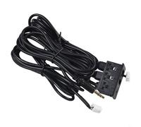 Niceminiwall Support de tableau de bord de voiture double port USB et AUX - Extension d'interface avec câble adaptateur de 145 cm pour la plupart des véhicules, compatible avec les connexions 4