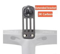 Niceminiwall Support d'ordinateur en fibre de carbone pour guidon de vélo DEDA (rouge, 5 g)