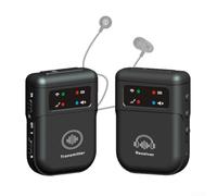 Niceminiwall Système intra-auriculaire sans fil professionnel 2,4 G émetteur-récepteur audio pour studio Live Performance Band Practice Stage