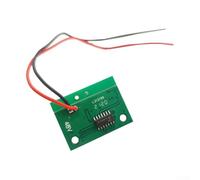 Niceminiwall Tableau d'affichage de l'alimentation électrique compatible avec boîtier de batterie au lithium 36 V, module de circuit PC + ABS compatible avec une indication précise de la tension et