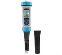 Niceminiwall Testeur de qualité de l'eau 5 en 1 avec mesure du pH et de l'ORP pour piscine, aquarium, hydroponie et laboratoire, compteur numérique étanche avec rétroéclairage