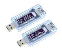 Niceminiwall Testeur USB C Volt Ampère 3-9V Précision ±1% | Précision ±1%, mesure tension 3-9V, courant 0-3A, pour affichage pour temps réel, pour idéal tech
