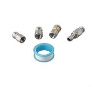 Niceminiwall Tête de dragage en acier inoxydable pour nettoyeur haute pression, raccord /4", pour Nilfisk et autres machines compatibles - 5-P