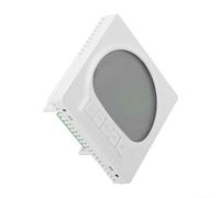 Niceminiwall Thermostat numérique pour climatiseur avec écran LCD, 86 x 86 mm, contrôleur non programmable, précision ± 1 °C, AC85-250 V, IP30, blanc