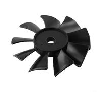 Niceminiwall Ventilateur de compresseur d'air à connexion directe - Accessoire de rechange pour pompe à air de 550 W ou 750 W, hélice de refroidissement en plastique durable à faible bruit, 13 mm (B)