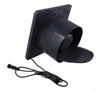 Niceminiwall Ventilateur d'échappement solaire avec moteur en cuivre CC 12 V - Ventilation industrielle pour maisons d'élevage d'animaux domestiques - Économie d'énergie - Construction ABS - Plusieurs