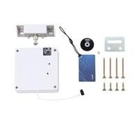 Niceminiwall Verrou de tiroir électronique invisible avec carte de capteur NFC Blanc