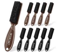 NICEMOVIC Lot de 10 brosses de nettoyage pour tondeuse de barbier, accessoires de barbier, accessoires de nettoyage, mini brosse de nettoyage pour débroussailleuse en vrac, brosse de manucure en