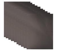 NICENEEDED 10 PCS Papier de Marquage pour Gravure Laser Papier de Test de Gravure Laser Noir de 8 x 11 Pouce pour Gradation Laser