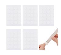 NICENEEDED 100 bougeoir Conique avec Poignées pour Bougies, Poignées Adhésives pour Bougies, Petits Bougeoirs à Points Adhésifs, Inserts de Bougies Coniques