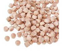 NICENEEDED 200 PCS Bouchons en Bois à Tête Plate Bouchons en Bois pour Bouteilles en Verre Cache Vis en Bois pour Cuisine et Bricolage