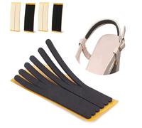 NICENEEDED 4 pièces Femmes Sangle Coussin Insérer Talon Poignées, Doublures de Talon Adhésives Coussinets de Chaussures Antidérapants Produits de Soulagement de la Douleur des Pieds, Sangles de Talon
