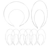 NICENEEDED 6 Pack 2 Couches Métal Argent Reine Déesse Bandeau Couronne Halo d'ange Diadème Fin Serre Têtes Cheveux Accessoires de Coiffure Simples à Faire Soi Même pour Mariage Bal de Promo et Soirée