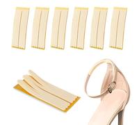 NICENEEDED 6 pièces Femmes Sangle Coussin Insérer Talon Poignées, Brides de Talon Confortables à Bride Arrière, Coussinets de Chaussures Antidérapants Adhésifs, Soulagement de la Douleur au Pied