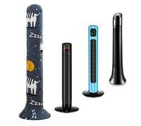 NICENEEDED Cache Poussière pour Ventilateur Tour Couvercle de Protection Anti Poussière pour Ventilateur Vertical Housses de Protection Anti Poussière pour Ventilateurs sur Pied