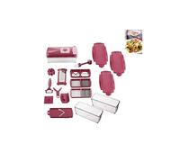 Genius Nicer Dicer Plus | Mandoline 18 en 1 Multifunction Professionelle | Trancheuse | couper- / râpé- / éplucher- / cubes- / bâtonnets- / quartier- / manger- / stocker- / légumes | slicer | cuisine