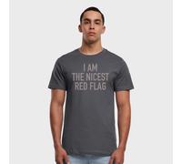 Nicest Red Flag Tee gris S