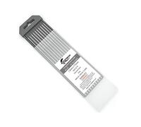 NICETECH Lot de 10 électrodes en tungstène de soudage TIG 2 % cériées 1/16" x 17,8 cm (Gris, WC20/EWCe-2)