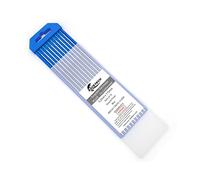 NICETECH Lot de 10 électrodes en tungstène de soudage TIG 2 % lanthanées 0,3 cm x 17,8 cm (bleu, WL20/EWLa-2)