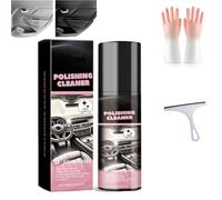 Nicetopu Polishing Cleaner, Car Interior Cleaner, Multipurpose Polishing Cleaner Car Interior, Vehicle Interior Polish for Detailing, Rubber, Leather (1 PCS)