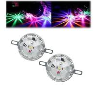Nicetopu Universal Waterproof LED Chassis Lights,12-24V Function LED Watermelon Light Indicator, Side Marker Signal Light, Colorful flash chassis lighting,Applicable to vehicles (2)