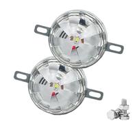 Nicetopu Universal Waterproof LED Chassis Lights, 12-24v Function LED Watermelon Light, Multicolor Underbody LEDs Lighting Kit, for All Trucks, Trailers, Pickup Trucks, Off-Road (1 Set)