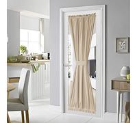 NICETOWN Rideau en velours épais de 182,9 cm de long - Rideau de porte de luxe super doux, économe en énergie, rideau de fenêtre de cuisine, décoration d'intérieur élégante pour le salon, 137,2 x 182,9 cm, vendu en 1 panneau