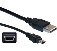 NiceTQ Câble USB de données et chargeur Cordon pour TomTom XL XXL, GO 920 930 720 GPS - 0,9 m - Noir