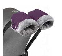 NICEWAT Gants de Poussette, Manchon de Poussette avec Flanelle Chaude, Antigel Gants Bébé Chauffe-Mains, Moufles Poussette pour Toutes les Poussettes et Buggy