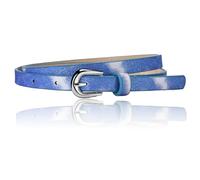 NiceYnn Ceinture Fine Cuir Imité pour Fille Garçon Réglable A:Azur