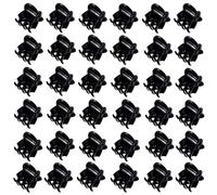 NiceYnn Pinces à Cheveux 36Pcs Mini Clip à Griffes Épingle à Cheveux Noir
