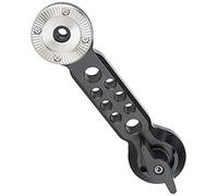 NICEYRIG Bras d'extension avec Rosette pour ARRI - Poignées Applicables avec Support de Rosette pour Appareil Photo Noir Compatible avec Caméra ARRI Monture pour Trépied