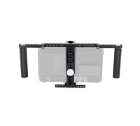 NICEYRIG Cage de moniteur de directeurs - Kit de prise de vue confortable pour écran LCD de 12,7 cm à 7", support sécurisé avec poignée réglable, plusieurs options de montage pour la surveillance sans