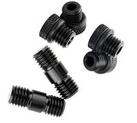 NICEYRIG Connecteur d'extension de Rail de Tige à Filetage M12 de 15 mm et vis d'arrêt d'extrémité de Tige Applicable pour Barre de Support Standard de 15 mm DSLR Rig Rail Block -460