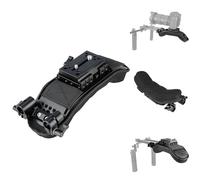 NICEYRIG Épaulière 15 mm avec Dégagement Rapide Plaque de Base 15 mm Rod Clamp pour Vidéo Caméscope Caméra DV/DC Système de Support DSLR Rig