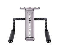 NICEYRIG Kit de Support vidéo Portable pour Tablette iPad Mini 7,9"/iPad 9,7"/iPad 9,7"/iPad 10.5/iPad Pro/Mate Pad/MediaPad Pro M6/MediaPad M5/Mediapad T5 avec Port d'extension Cold Shoe - 574